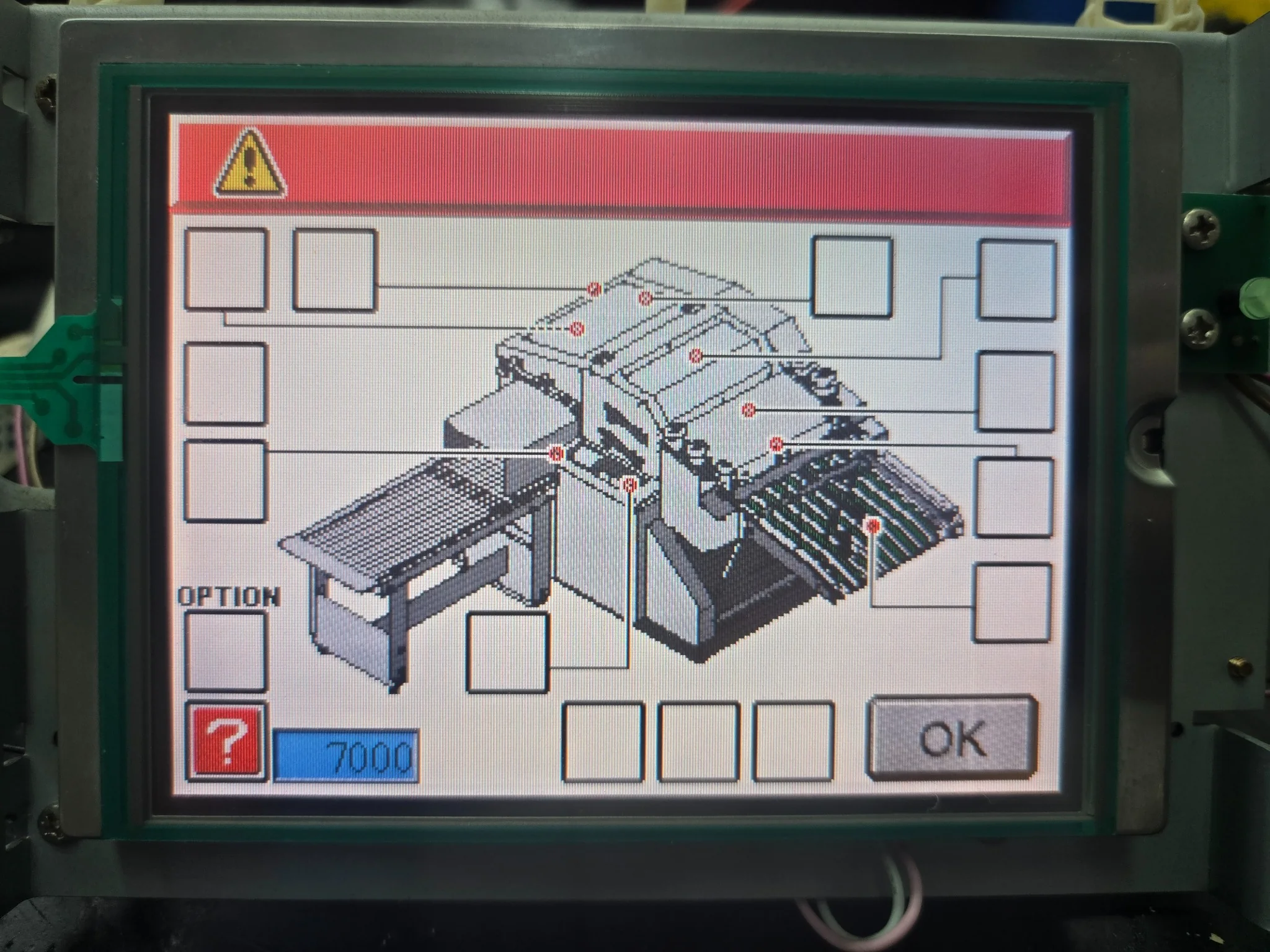 Interface homem-máquina industrial Horizon modelo PSX56
