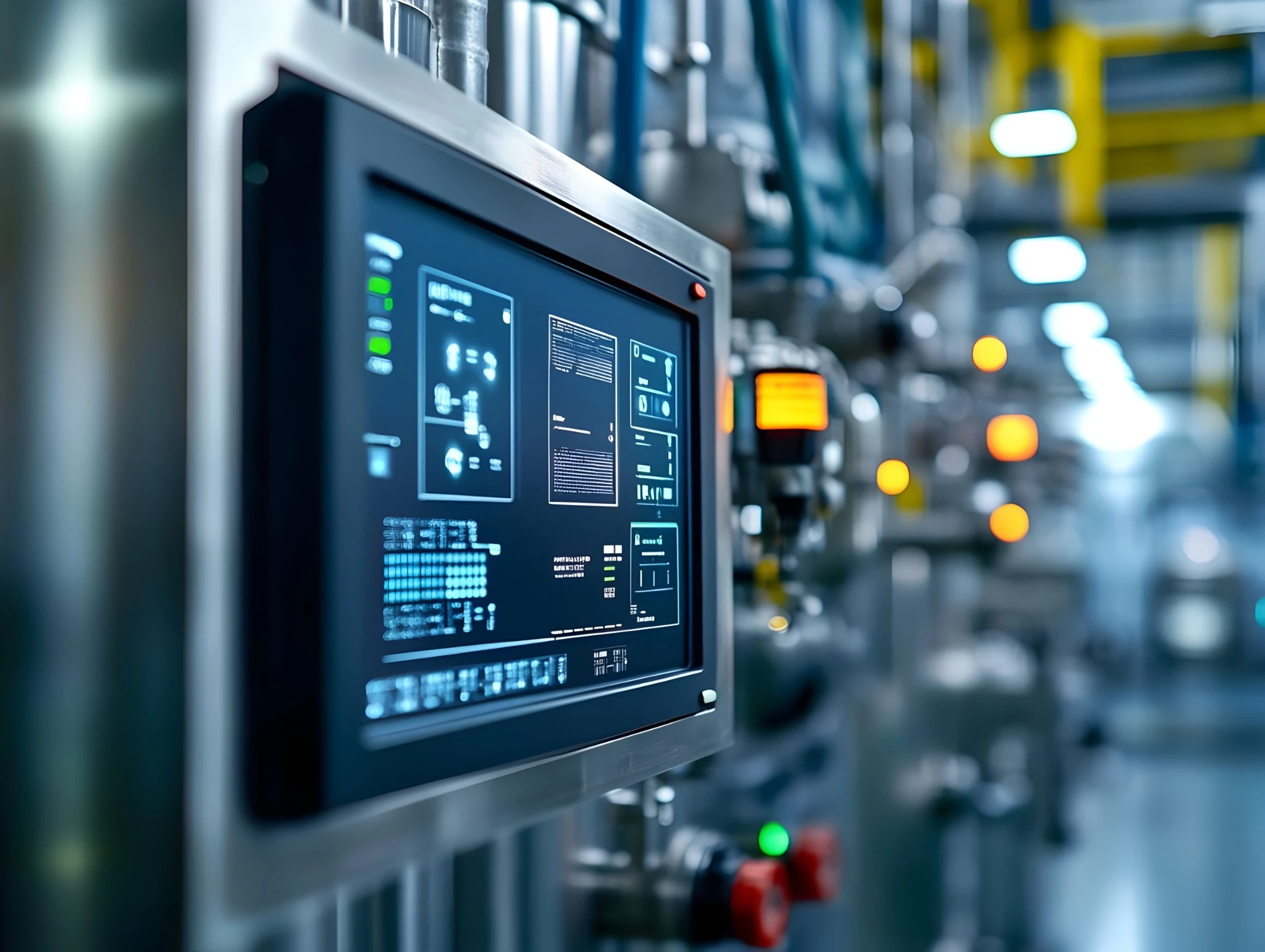 Modernização de automação industrial com integração, instrumentação e controle